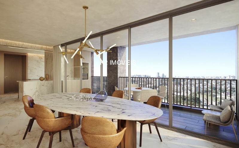  - Apartamento à venda no Ecoville, Curitiba-PR: 3 suítes e 3 vagas - 212,00m²