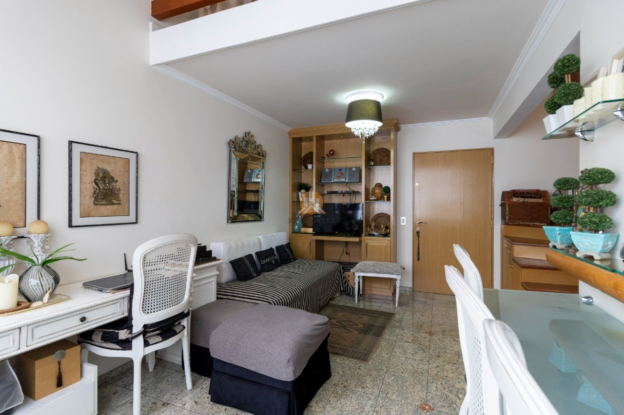  - Apartamento Duplex à venda no Brooklin Paulista: 1 quarto, 48m² - São Paulo-SP!