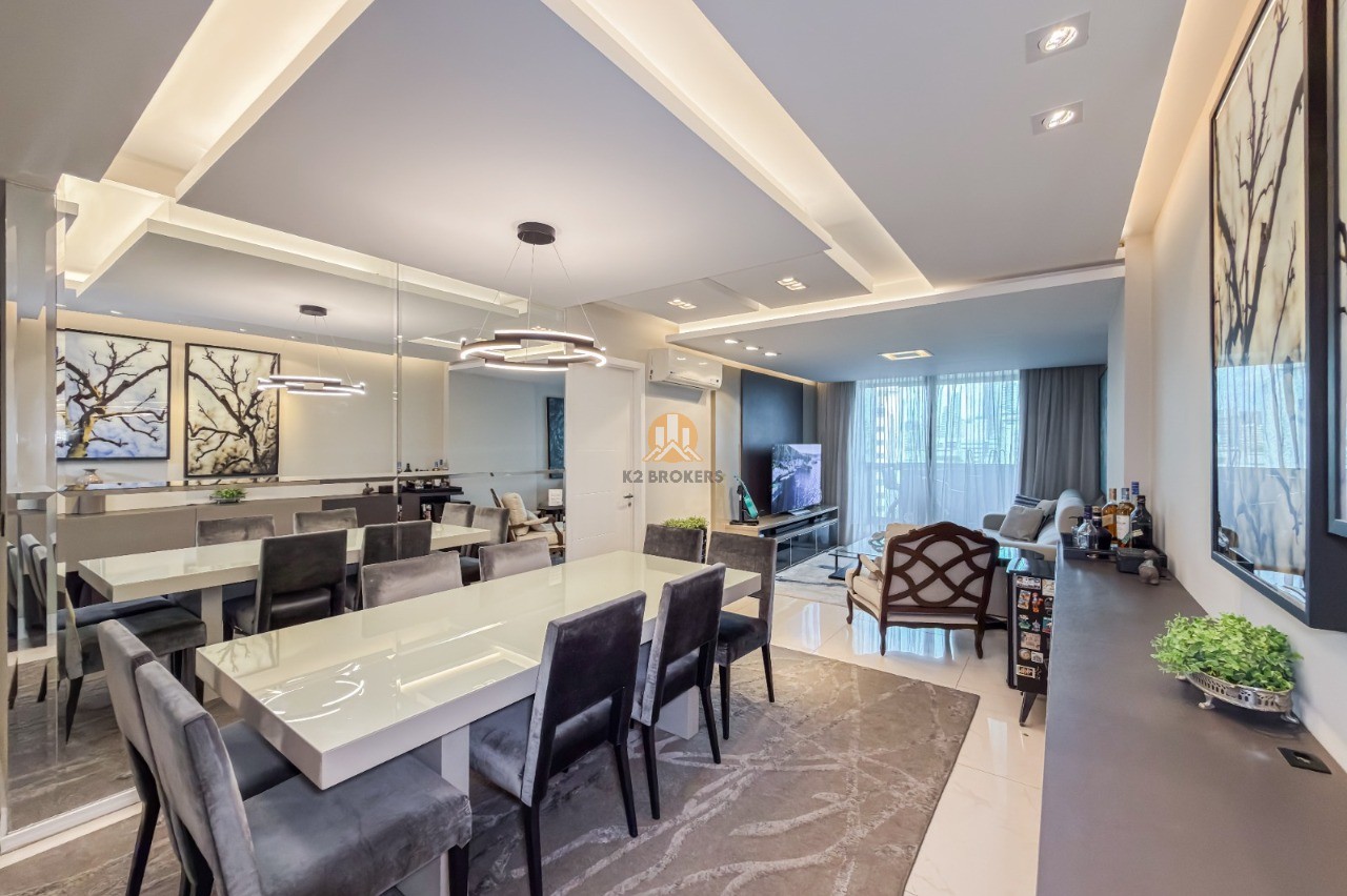  - Apartamento 2 suítes, 2 vagas, 112m² à venda no Mercês, Curitiba-PR