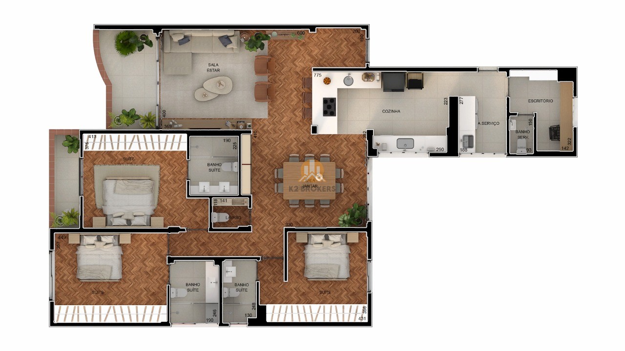  - Apartamento à venda em Higienópolis, São Paulo/SP - 177 m² com 3 suítes e 1 vaga. Confira!