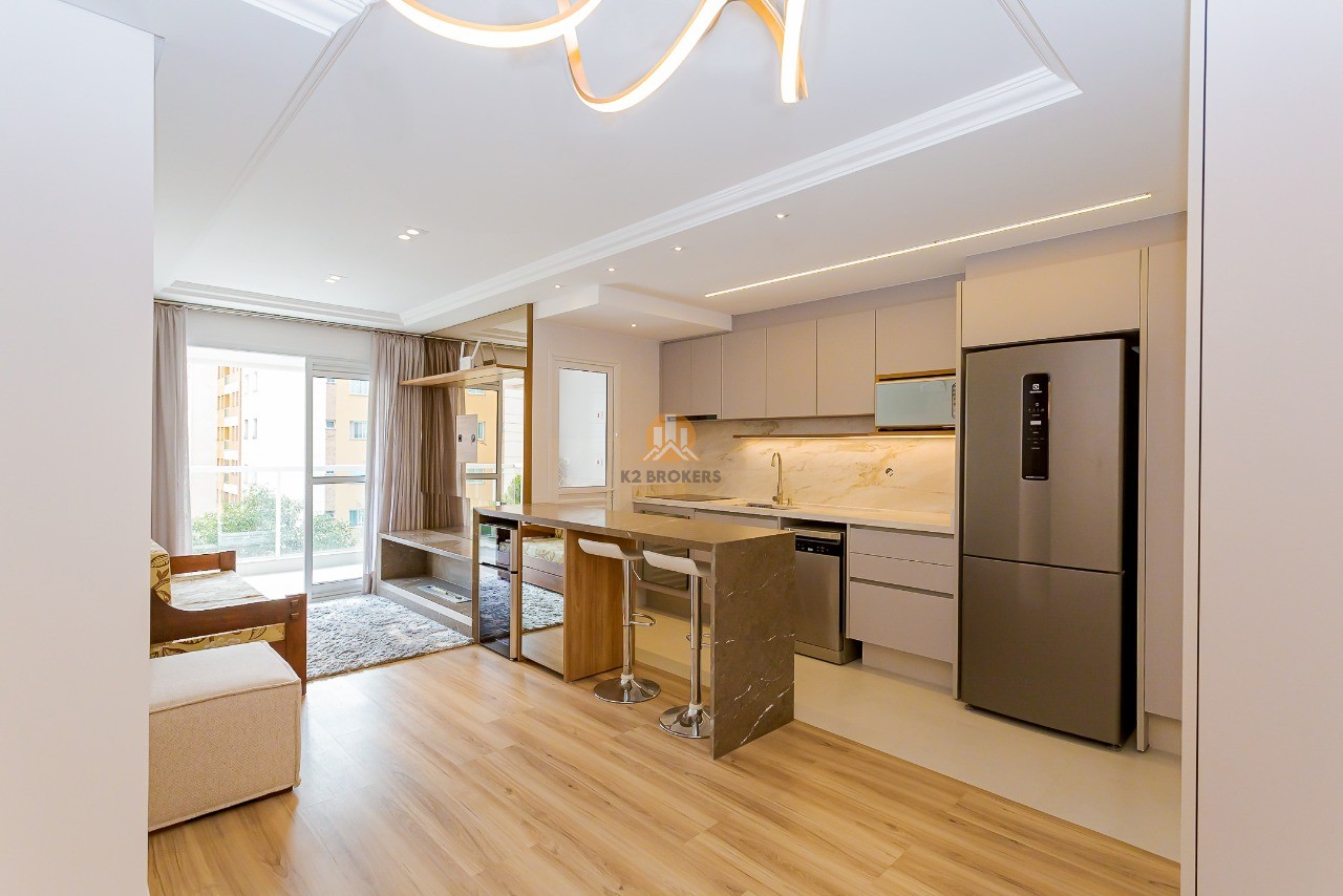  - Apartamento Face Norte, Mobiliado e com 2 Vagas + Depósito – Edifício Mood | Bacacheri