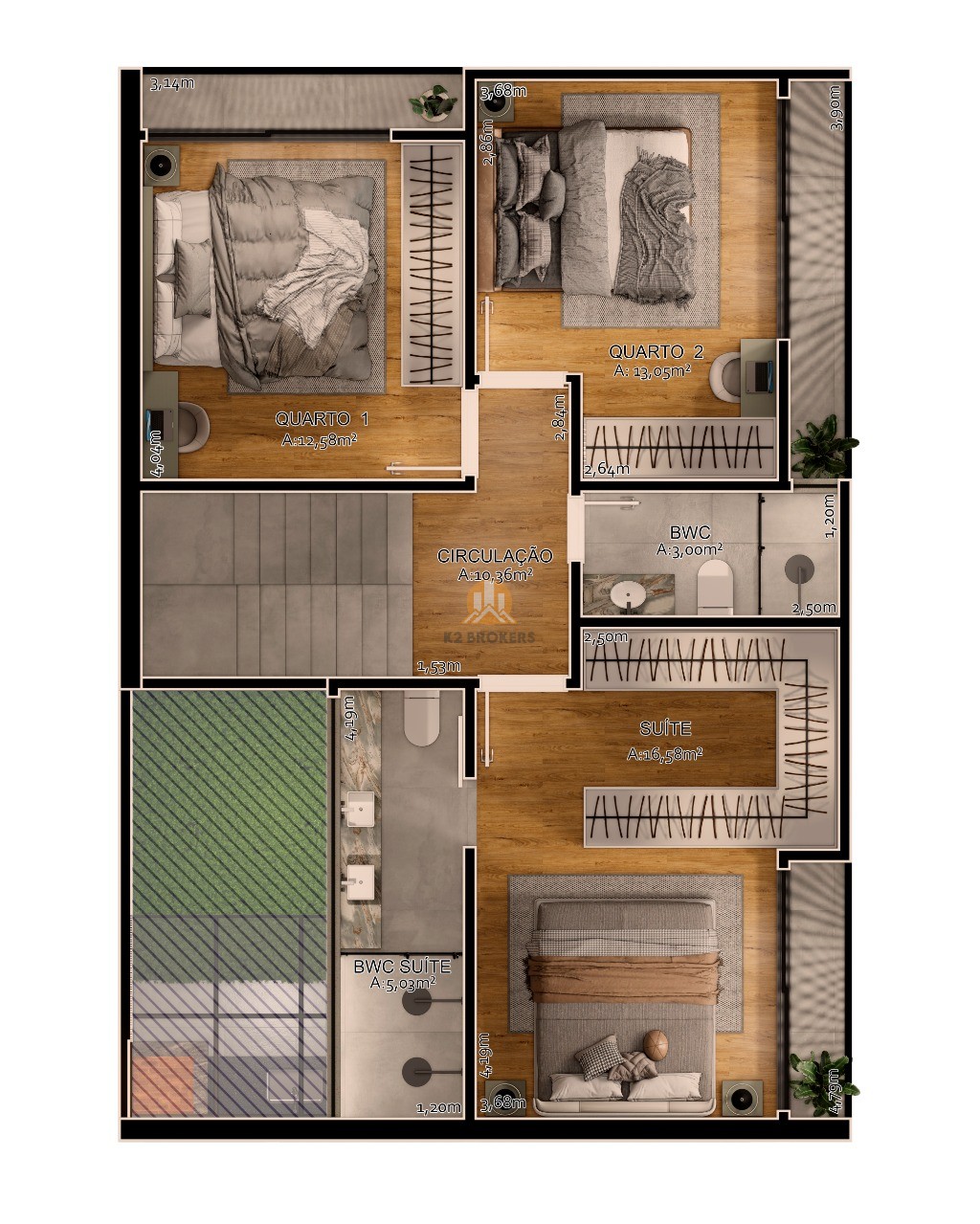  - Sobrado em Condomínio à Venda em Curitiba-PR, Bairro Pilarzinho: 3 Quartos, 120m².