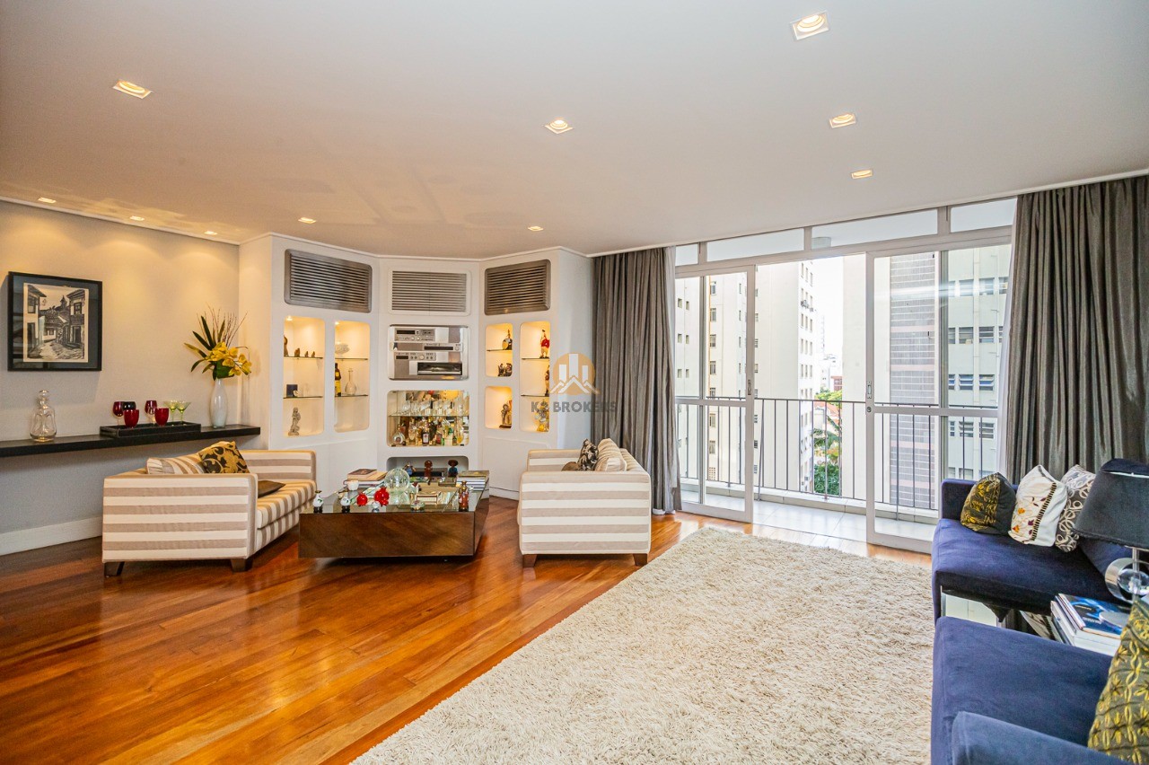 Apartamento à venda com 3 quartos, 212,00m² - Santa Cecília,São Paulo