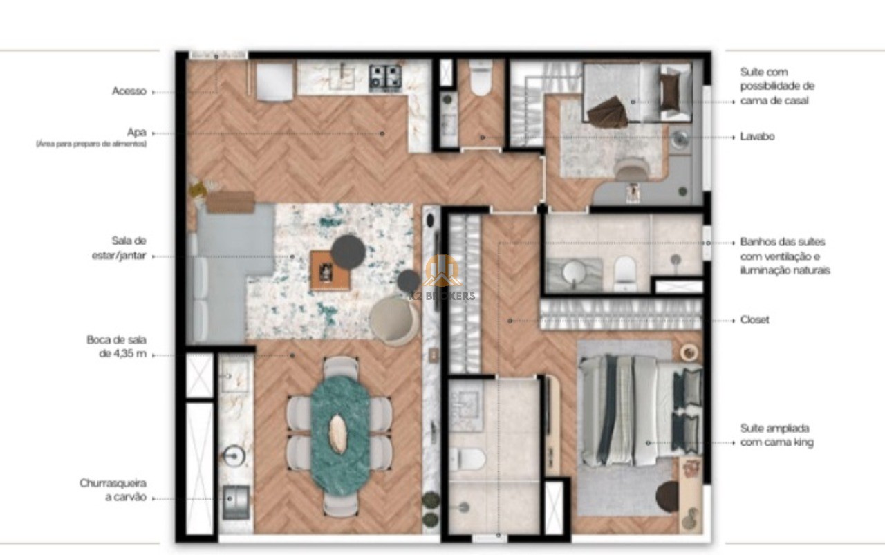 Apartamento à venda com 2 quartos, 75,70m² - VILA CLEMENTINO,SÃO PAULO
