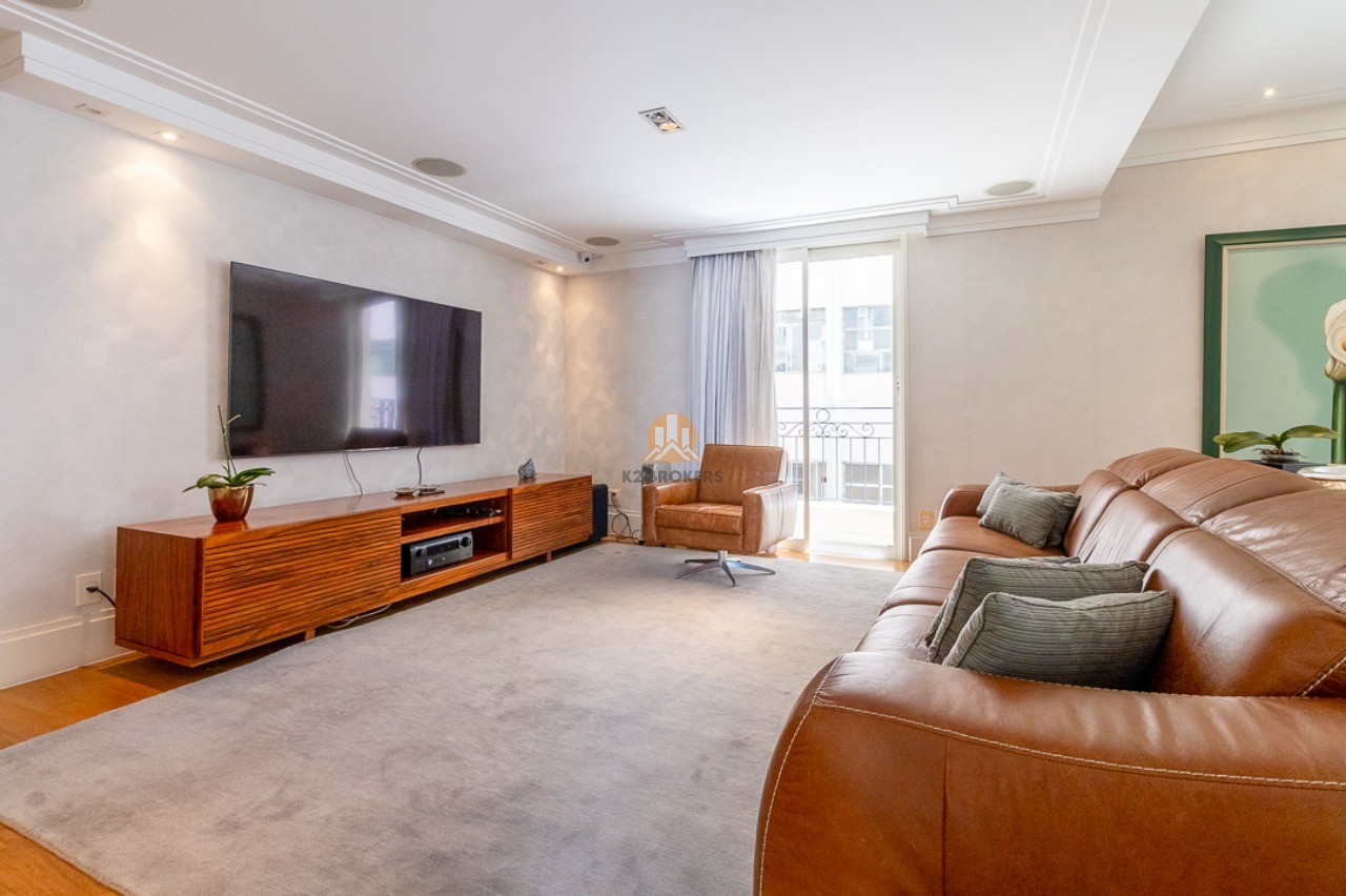  - Apartamento à venda de 4 Suítes em Santa Cecília, São Paulo - SP - 304m² e 4 vagas