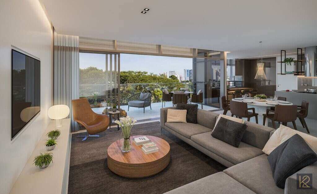 Apartamento à venda com 3 quartos - Cabral,Curitiba