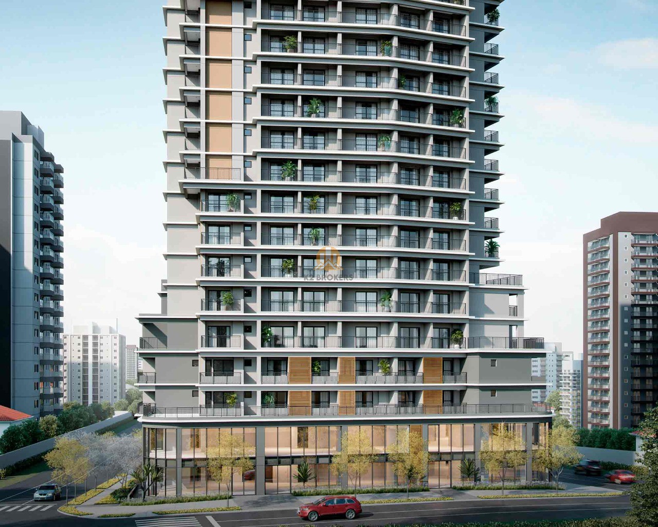  - Loja comercial 240m² de alto padrão para locação em São Paulo-SP, bairro Cidade Monções: 240,82 m²