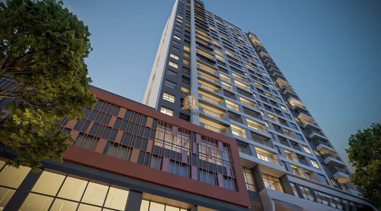 Apartamento à venda, SANTO AMARO, com 1 quarto, 30,09m² - K2 Brokers Imóveis