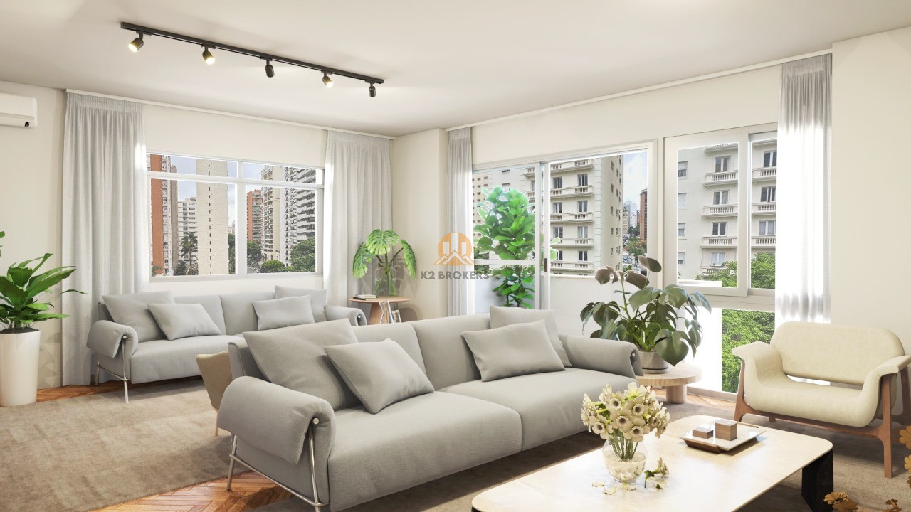  - Imperdível apartamento à venda no Jardim Paulista: 3 quartos, 3 vagas, 181,50 m²